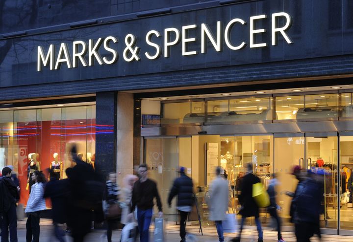 A Marks and Spencer store 