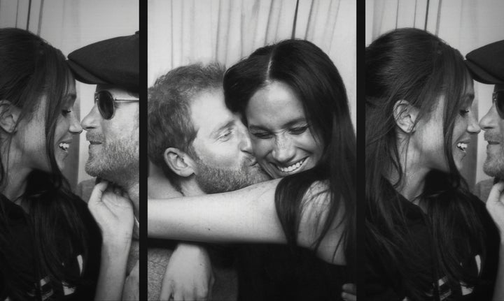 Photobooth pictures of the couple are shown in the trailer for their upcoming Netflix series.