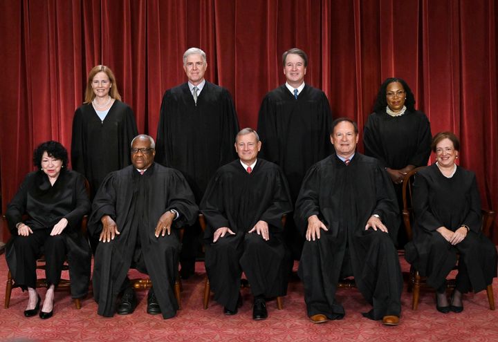 Justices Clarence Thomas, Samuel Alito, Neil Gorsuch and Brett Kavanaugh have all indicated support or sympathy for the independent state legislature theory despite it having no grounding in history or legal thought.