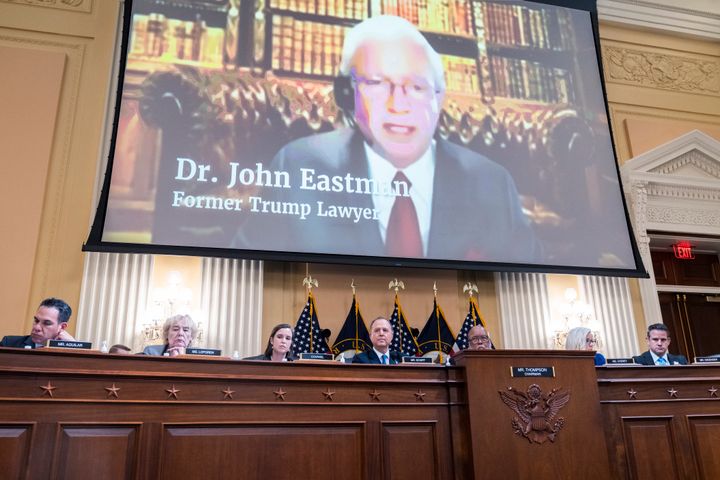 Conservative lawyer John Eastman hoped to use a version of the independent state legislature theory to overturn the results of the 2020 election.
