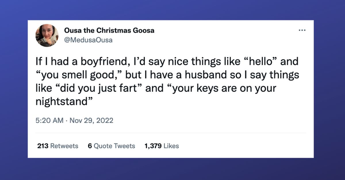 24 Of The Funniest Tweets About Married Life (Nov. 22-Dec. 5)