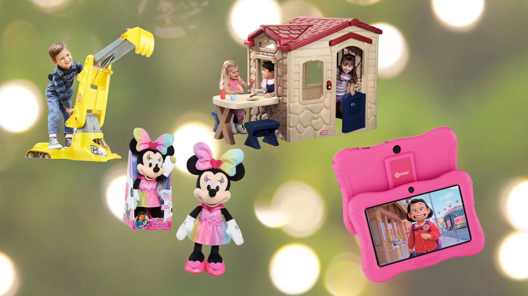 Disney Minnie Mouse Giant Floor Puzzle for Kids (3 Foot Puzzle, 46 Pieces-  Bonus Minnie Mouse Stickers)