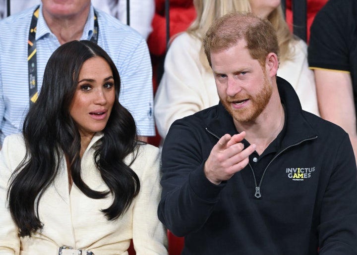 Harry y Meghan en los Juegos Invictus celebrados en el mes de abril.