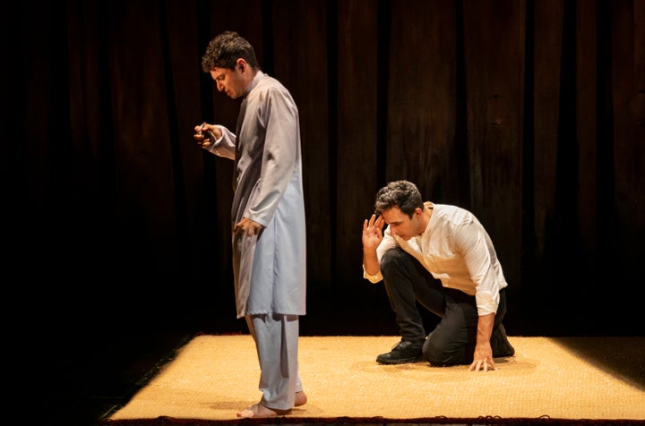 Eric Sarakian and Amir Arison in "The Kite Runner"