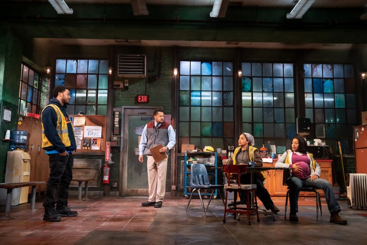 The Best Broadway Shows of 2022 25 Joshua Boone, Brandon J. Dirden, Phylicia Rashad and Chanté Adams in a scene from "Skeleton Crew"