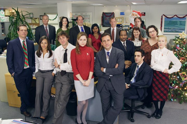 A cast photo of “The Office” in 2006.