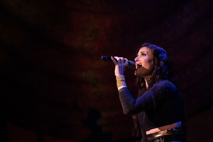 The Disney+ documentary "Idina Menzel: Which Way to the Stage?" premieres Friday, Dec. 9. 