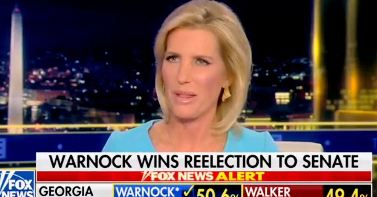 Laura Ingraham Responds To Herschel Walker Loss In Least Impartial Way