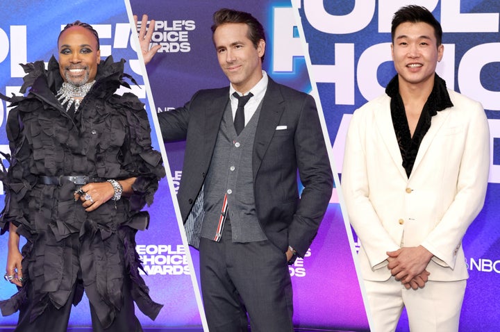 Billy Porter, Ryan Reynolds and Joel Kim Booster