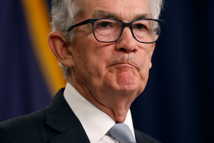 Federal Reserve Chair Jerome Powell has said the central bank will "stay the course" until inflation falls closer to the Fed's target rate.