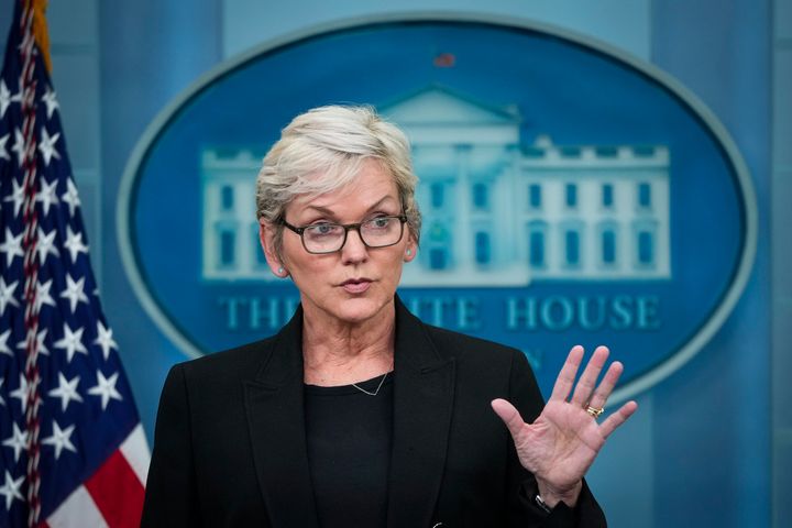 U.S. Secretary of Energy Jennifer Granholm speaks during the daily press briefing at the White House on June 22 in Washington, D.C.