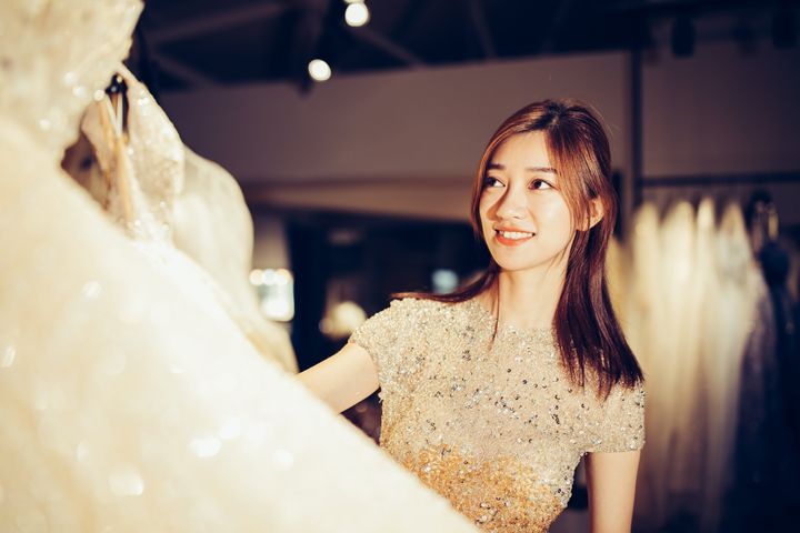 Women, Wedding Dress, Dress, Shopping, Store, Boutique, Shanghai, China