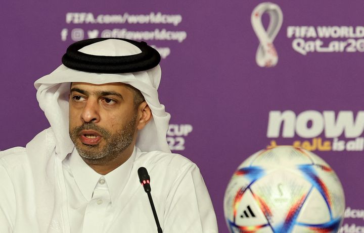 Nasser Al-Khater, the chief executive of the FIFA World Cup Qatar 2022 organisation.