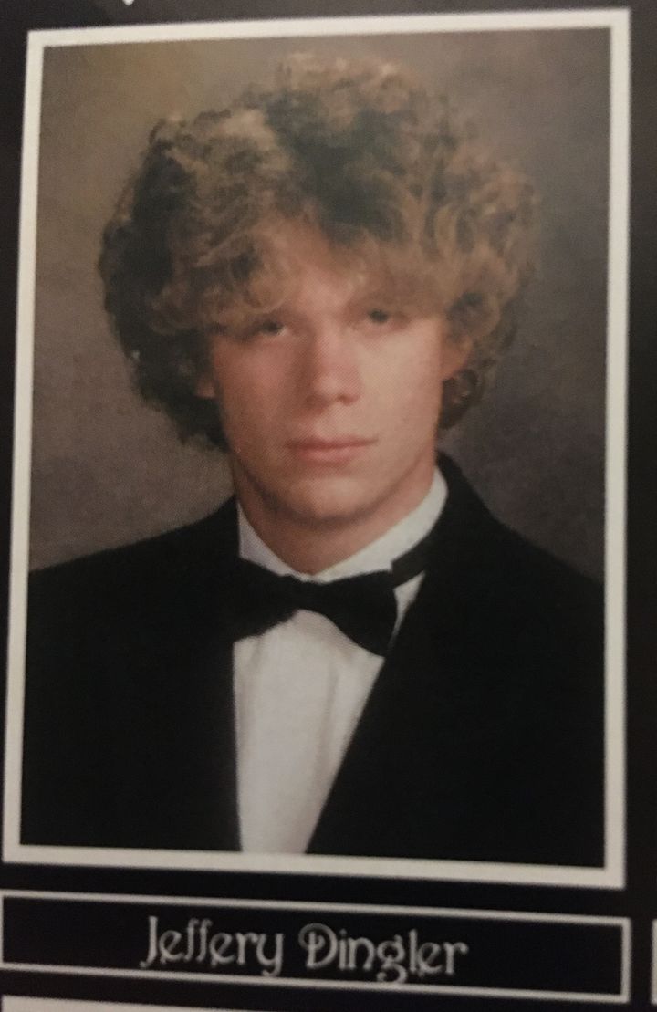 The author, pictured in his senior photo, was called "the Jew” or just “Jew" by some classmates in school.
