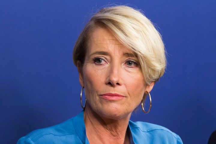 Emma Thompson in 2017. The actress recently shared how often she really watches fan favorite rom-com, "Love Actually."