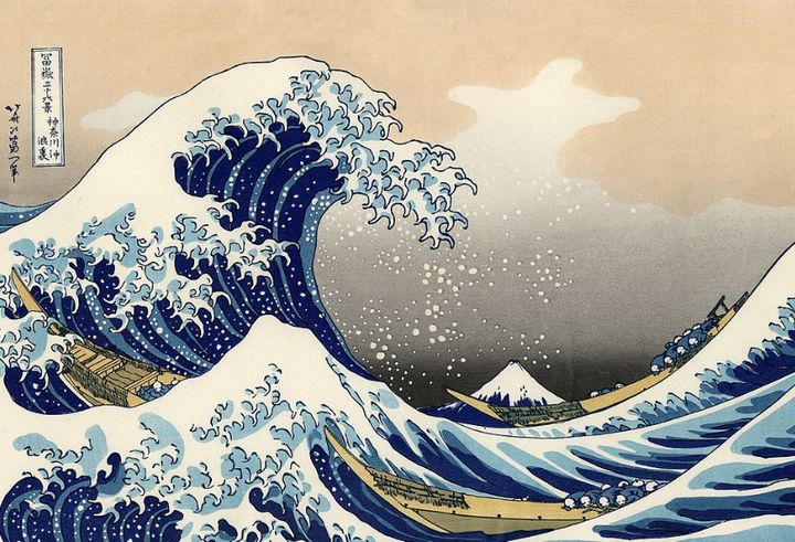 The Great Wave off Kanagawa, Hukusai/Wikimedia Commons