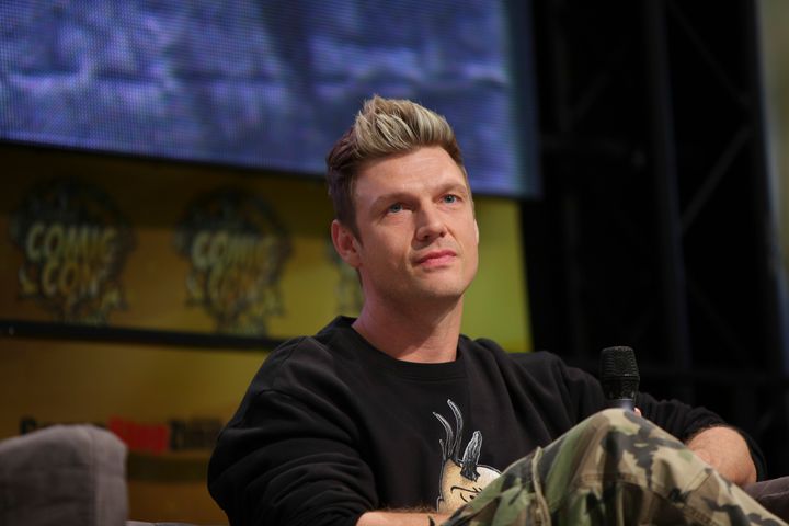 A photo of Nick Carter during a public appearance. Attorney Michael Holtz said this week that a rape allegation against the singer is "legally meritless."