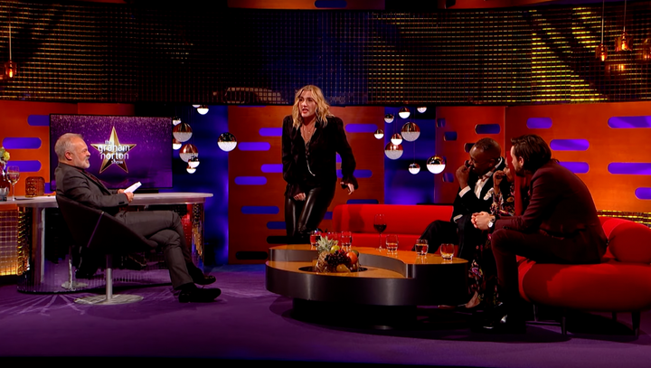 Kate telling Graham Norton her "horrific" story