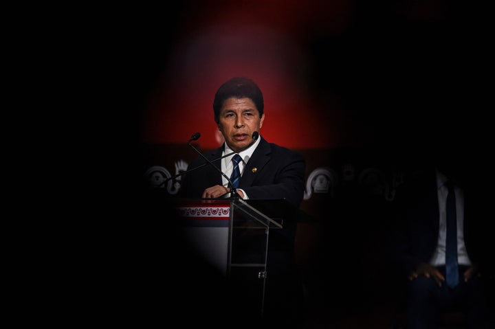 El expresidente de Perú Pedro Castillo.