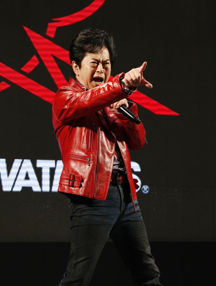 水木一郎さん(2012年6月14日撮影)