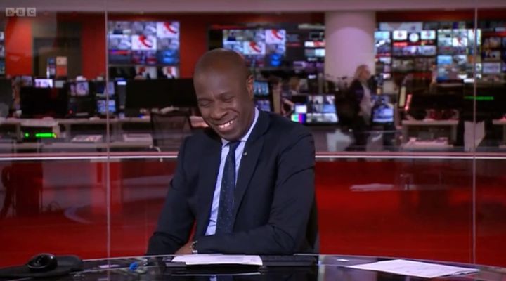 Clive Myrie on BBC News