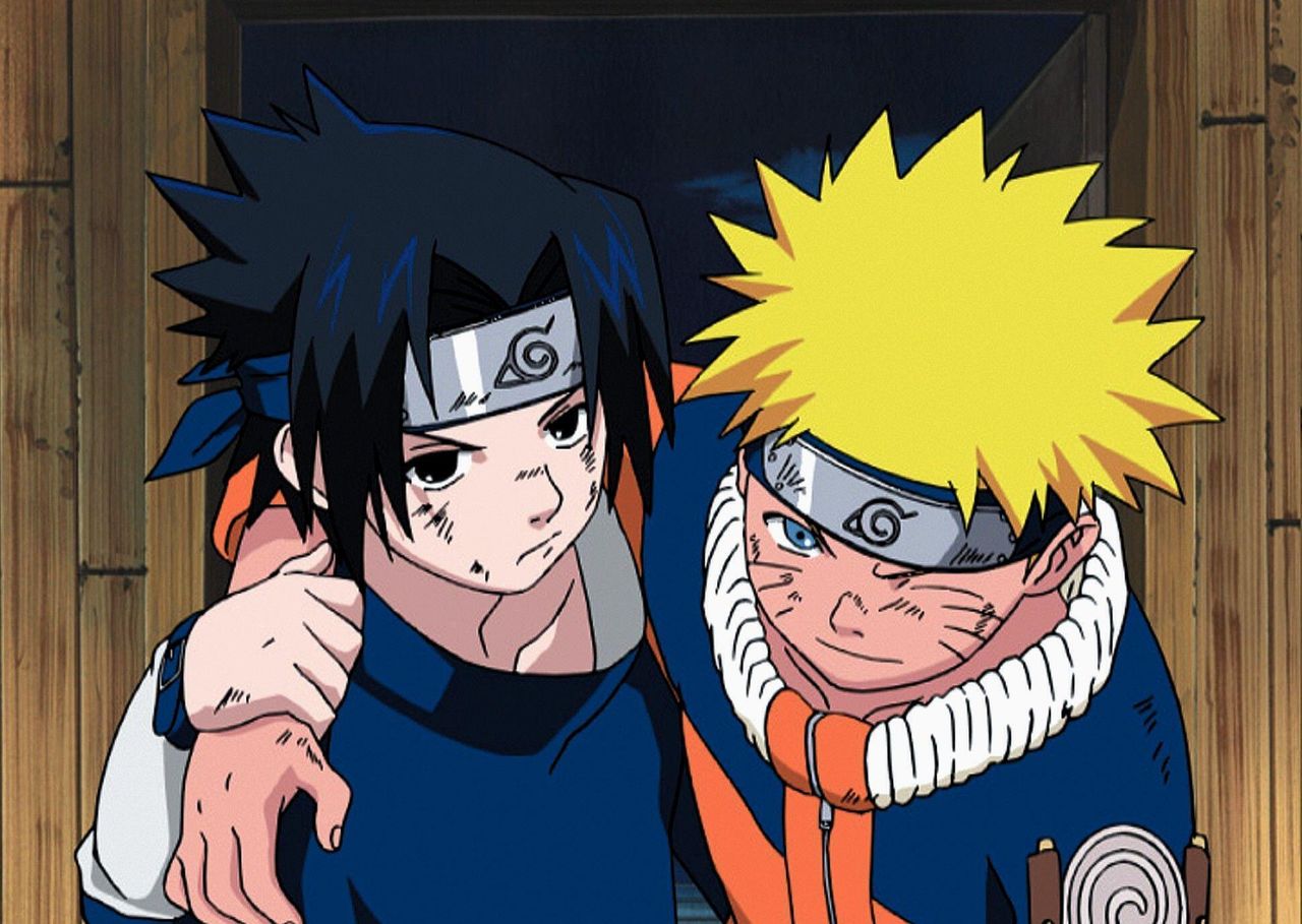 A scene from "Naruto."