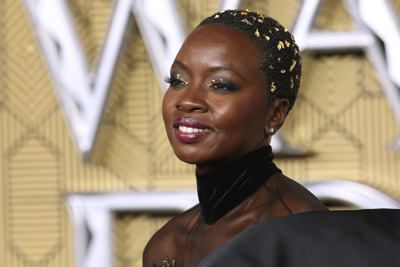 "Black Panther: Wakanda Forever" star Danai Gurira attends the film's European premiere at Cineworld Leicester Square on Nov. 3 in London.