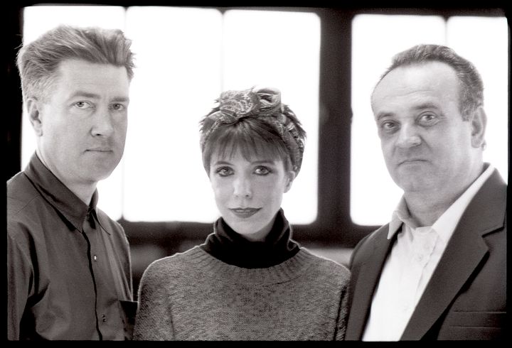 From left to right: David Lynch, Julee Cruise and Badalamenti created the "Twin Peaks" music together.