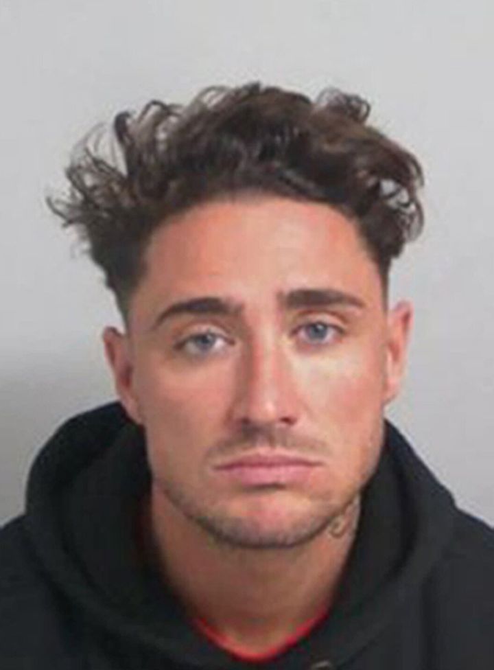 Undated handout photo issued by Crown Prosecution Service of Reality TV star Stephen Bear who has been found guilty of disclosing private sexual photographs and films over a sex video of him and ex-girlfriend Georgia Harrison that was shared on the OnlyFans website. Issue date: Tuesday December 13, 2022.