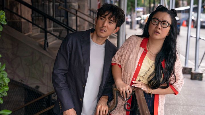 Justin H. Min and Sherry Cola in "Shortcomings," the directorial debut of Randall Park.
