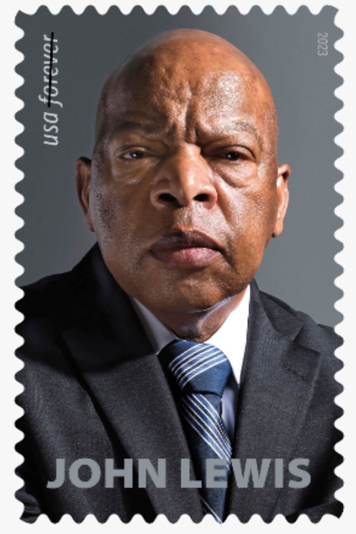 The late congressman and civil rights giant John Lewis will be honored with a postage stamp in 2023.