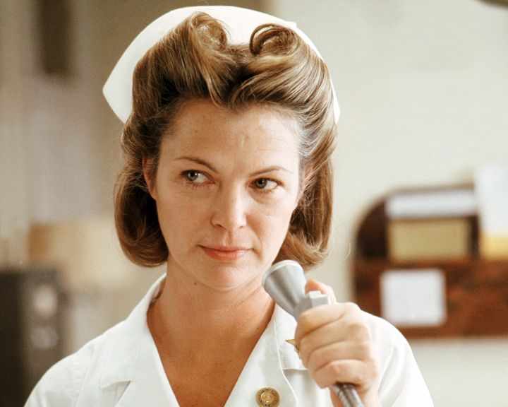  Louise Fletcher as Nurse Ratched in One Flew Over The Cuckoo's Nest
