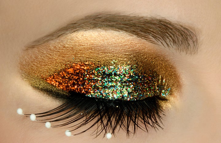 Glitter in makeup deals