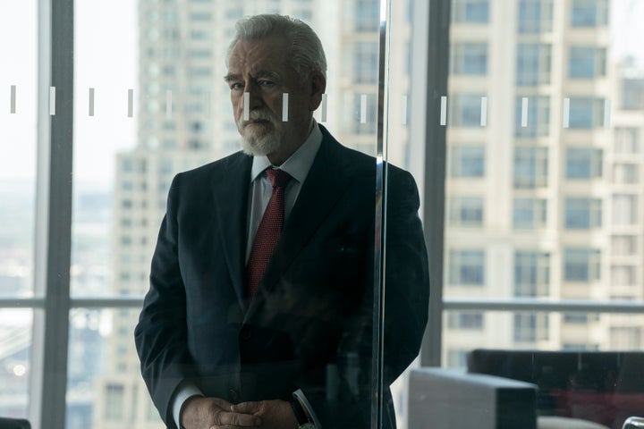 Brian Cox as Logan Roy in "Succession."