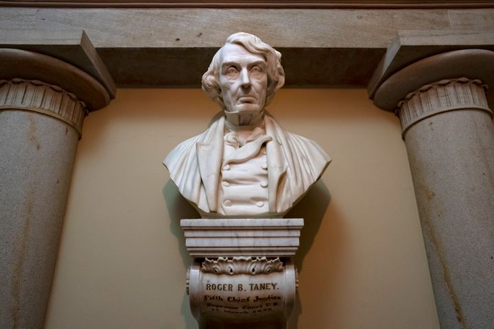 The House had earlier passed a bill to remove the Taney bust along with three other statues honoring white supremacists — including former U.S. Vice President John C. Calhoun of South Carolina.