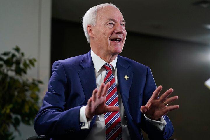 Arkansas Gov. Asa Hutchinson has previously criticized Trump and said he isn't a "ticket to victory" for his party.