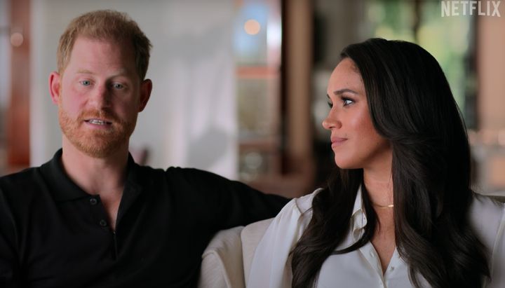 Harry and Meghan speaking to Netflix