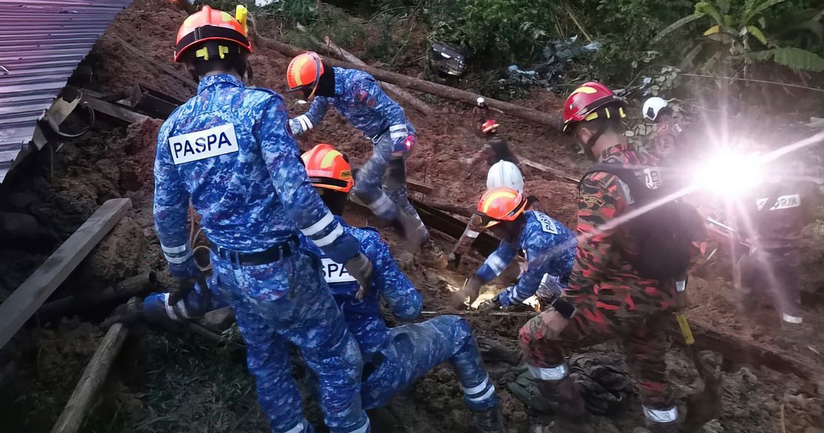 Un glissement de terrain en Malaisie fait 2 morts et 51 disparus sur un terrain de camping
