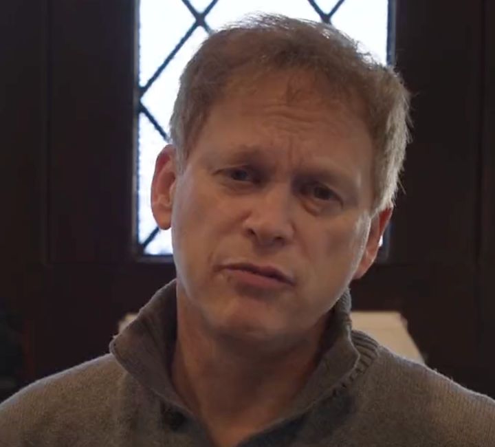 Grant Shapps in the video