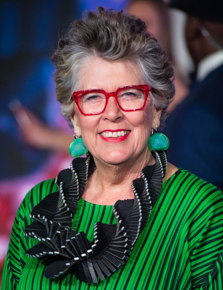 Prue Leith of "The Great British Baking Show" recalled agreeing with her surly rescuer about her "foolish" outing at sea.
