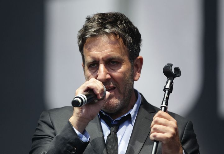 Terry Hall of The Specials at the Isle of Wight Festival in 2014.