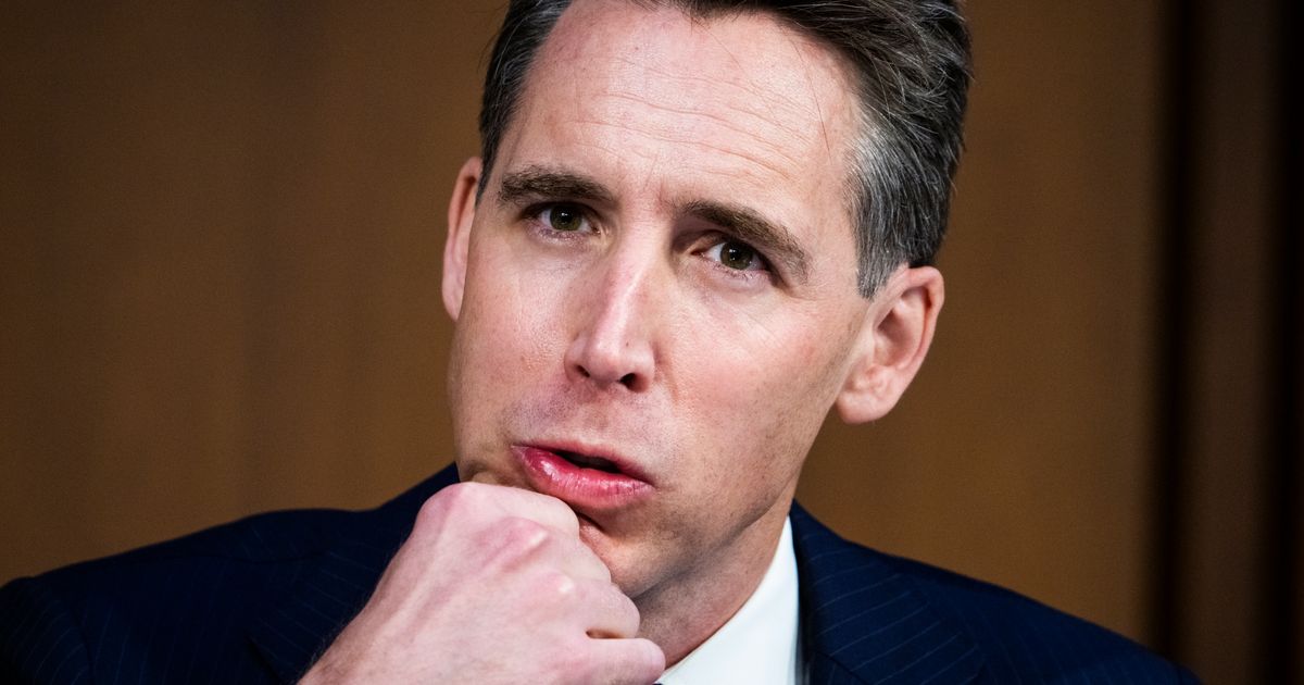 Josh Hawley Says You Can Own The Libs By Quitting Porn And Starting A Family (huffpost.com)