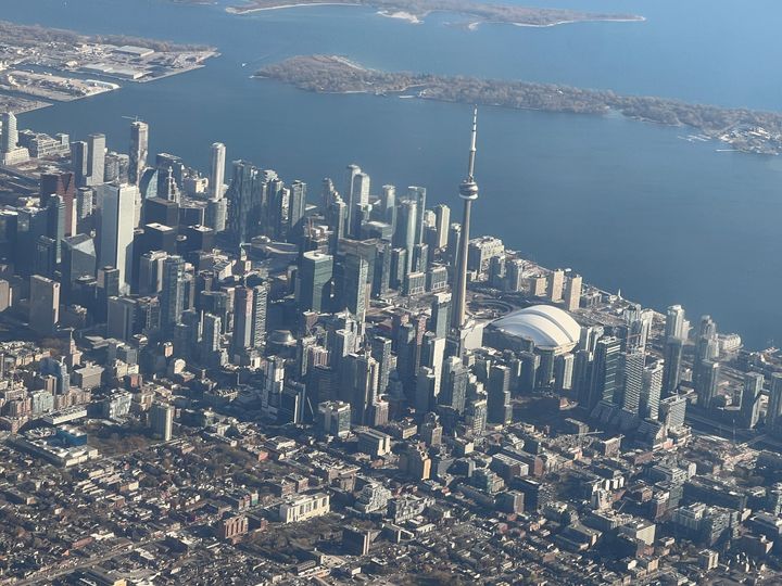 Downtown Toronto is seen last month. A group of eight teenage girls, aged between 13 and 16, were arrested shortly after allegedly stabbing a man in downtown Toronto early Sunday.