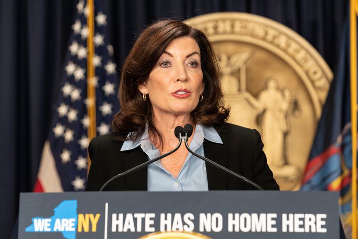 New York Governor Kathy Hochul (D) signed the new warehouse worker law into law on Wednesday.