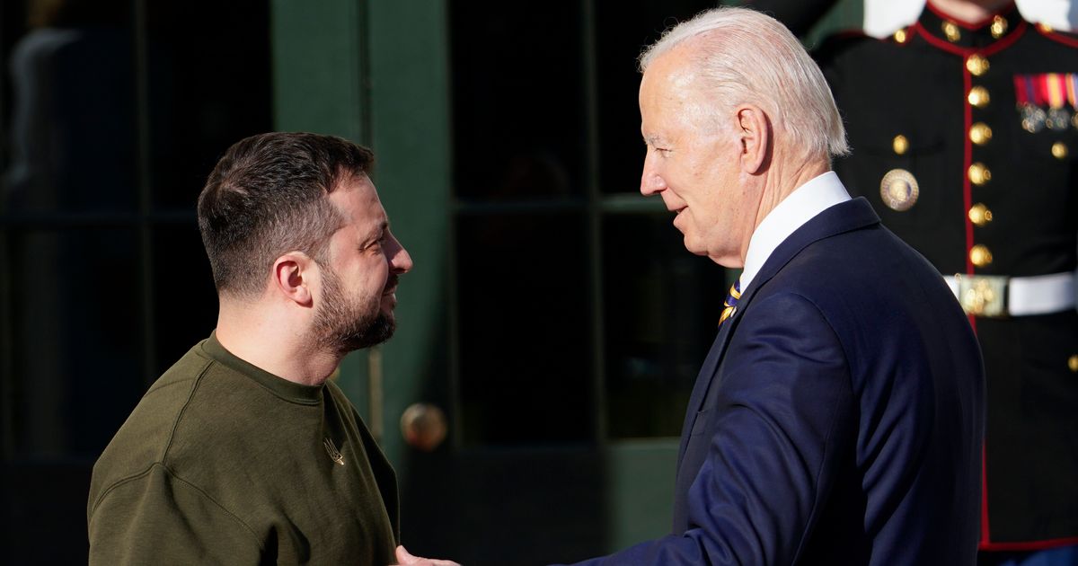 Zelenskyy Visits White House In First Post-Invasion Trip
