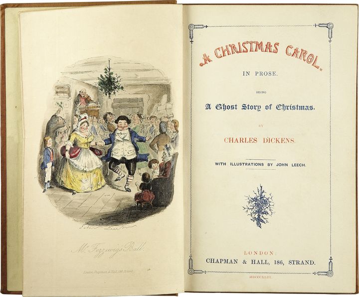 Η Χριστουγεννιάτικη Ιστορία (A Christmas Carol) του Ντίκενς Οι πρώτες σελίδες από την πρώτη έκδοση