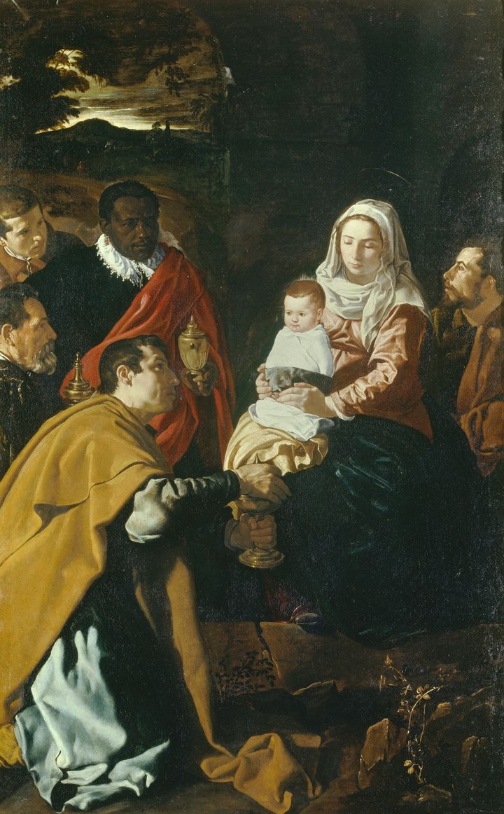 Η Προσκύνηση των Μάγων, 1619. Έργο του Ντιέγκο Βελάσκεθ, Μουσείο Πράδο, Μαδρίτη.