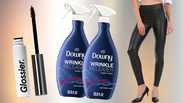 <a href="https://glossier.79ic8e.net/c/2706071/431612/7573?subId1=63a46599e4b0aae8bcb50f4f&u=https%3A%2F%2Fwww.glossier.com%2Fproducts%2Fboy-brow" target="_blank" role="link" rel="sponsored" class=" js-entry-link cet-external-link" data-vars-item-name="Boy Brow from Glossier," data-vars-item-type="text" data-vars-unit-name="63a46599e4b0aae8bcb50f4f" data-vars-unit-type="buzz_body" data-vars-target-content-id="https://glossier.79ic8e.net/c/2706071/431612/7573?subId1=63a46599e4b0aae8bcb50f4f&u=https%3A%2F%2Fwww.glossier.com%2Fproducts%2Fboy-brow" data-vars-target-content-type="url" data-vars-type="web_external_link" data-vars-subunit-name="article_body" data-vars-subunit-type="component" data-vars-position-in-subunit="0">Boy Brow from Glossier,</a><a href="https://www.amazon.com/Downy-Wrinkle-Release-Eliminator-Refresher/dp/B00UFG6260/ref=cm_cr_srp_d_product_top?ie=UTF8&tag=griffinwynne-20&ascsubtag=63a46599e4b0aae8bcb50f4f%2C-1%2C-1%2Cd%2C0%2C0%2Chp-fil-am%3D0%2C0%3A0%2C0%2C0%2C0" target="_blank" role="link" data-amazon-link="true" rel="sponsored" class=" js-entry-link cet-external-link" data-vars-item-name="Downy Wrinkle Release" data-vars-item-type="text" data-vars-unit-name="63a46599e4b0aae8bcb50f4f" data-vars-unit-type="buzz_body" data-vars-target-content-id="https://www.amazon.com/Downy-Wrinkle-Release-Eliminator-Refresher/dp/B00UFG6260/ref=cm_cr_srp_d_product_top?ie=UTF8&tag=griffinwynne-20&ascsubtag=63a46599e4b0aae8bcb50f4f%2C-1%2C-1%2Cd%2C0%2C0%2Chp-fil-am%3D0%2C0%3A0%2C0%2C0%2C0" data-vars-target-content-type="url" data-vars-type="web_external_link" data-vars-subunit-name="article_body" data-vars-subunit-type="component" data-vars-position-in-subunit="1">Downy Wrinkle Release</a>, <a href="https://www.amazon.com/MCEDAR-Womens-Leather-Leggings-Waisted/dp/B07HB52D9Z/ref=cm_cr_srp_d_product_top?ie=UTF8&tag=griffinwynne-20&ascsubtag=63a46599e4b0aae8bcb50f4f%2C-1%2C-1%2Cd%2C0%2C0%2Chp-fil-am%3D0%2C0%3A0%2C0%2C0%2C0" target="_blank" role="link" data-amazon-link="true" rel="sponsored" class=" js-entry-link cet-external-link" data-vars-item-name="fleece-lined pleather leggings" data-vars-item-type="text" data-vars-unit-name="63a46599e4b0aae8bcb50f4f" data-vars-unit-type="buzz_body" data-vars-target-content-id="https://www.amazon.com/MCEDAR-Womens-Leather-Leggings-Waisted/dp/B07HB52D9Z/ref=cm_cr_srp_d_product_top?ie=UTF8&tag=griffinwynne-20&ascsubtag=63a46599e4b0aae8bcb50f4f%2C-1%2C-1%2Cd%2C0%2C0%2Chp-fil-am%3D0%2C0%3A0%2C0%2C0%2C0" data-vars-target-content-type="url" data-vars-type="web_external_link" data-vars-subunit-name="article_body" data-vars-subunit-type="component" data-vars-position-in-subunit="2">fleece-lined pleather leggings</a>.