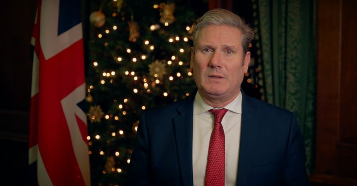 Keir Starmer said he was "keeping in my heart all those who are working to keep us safe".