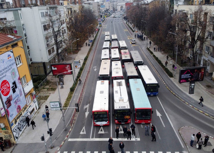 Σκόπια, Βόρεια Μακεδονία, 5 Δεκεμεβρίου 2022. REUTERS/Ognen Teofilovski